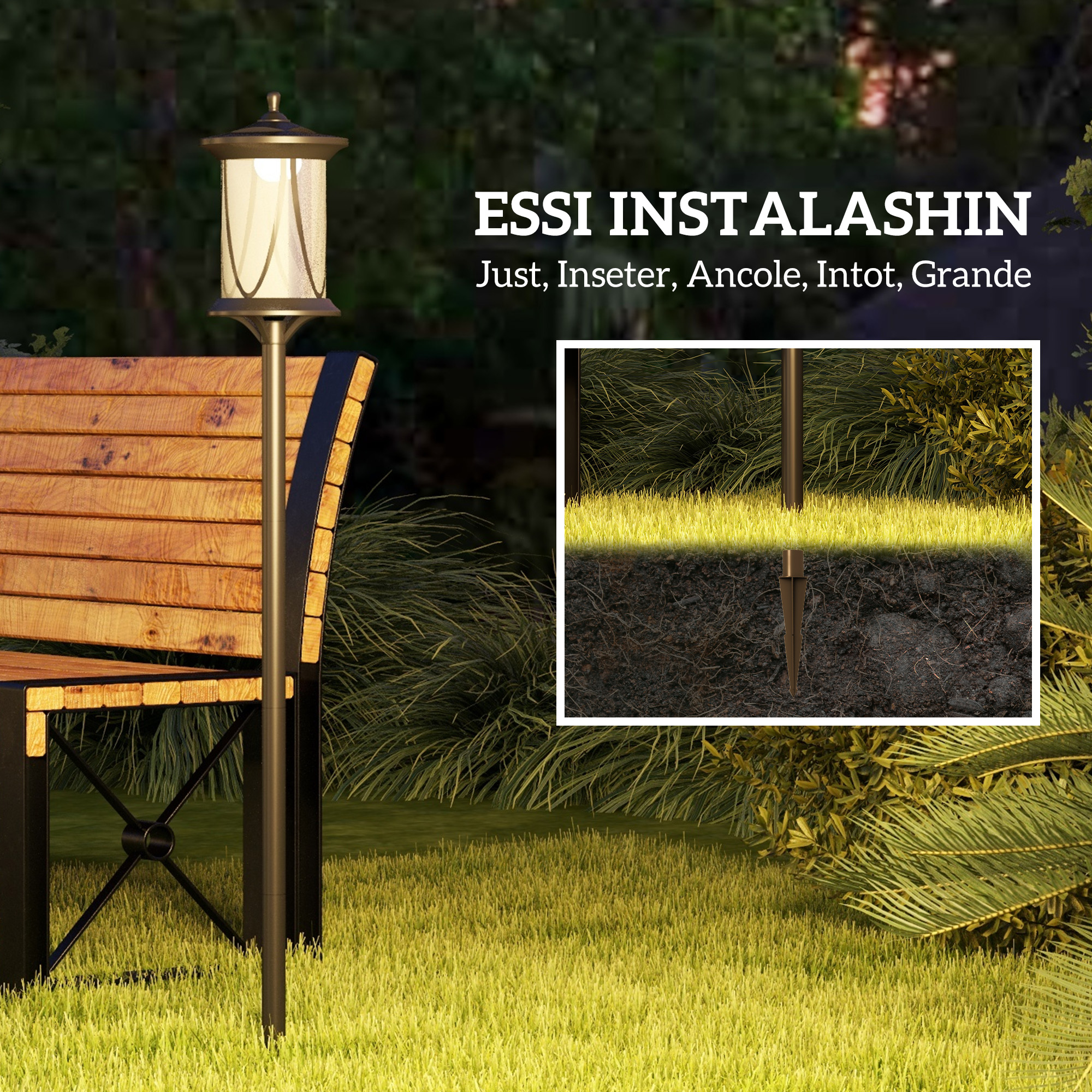 Solar LED Outdoor Light