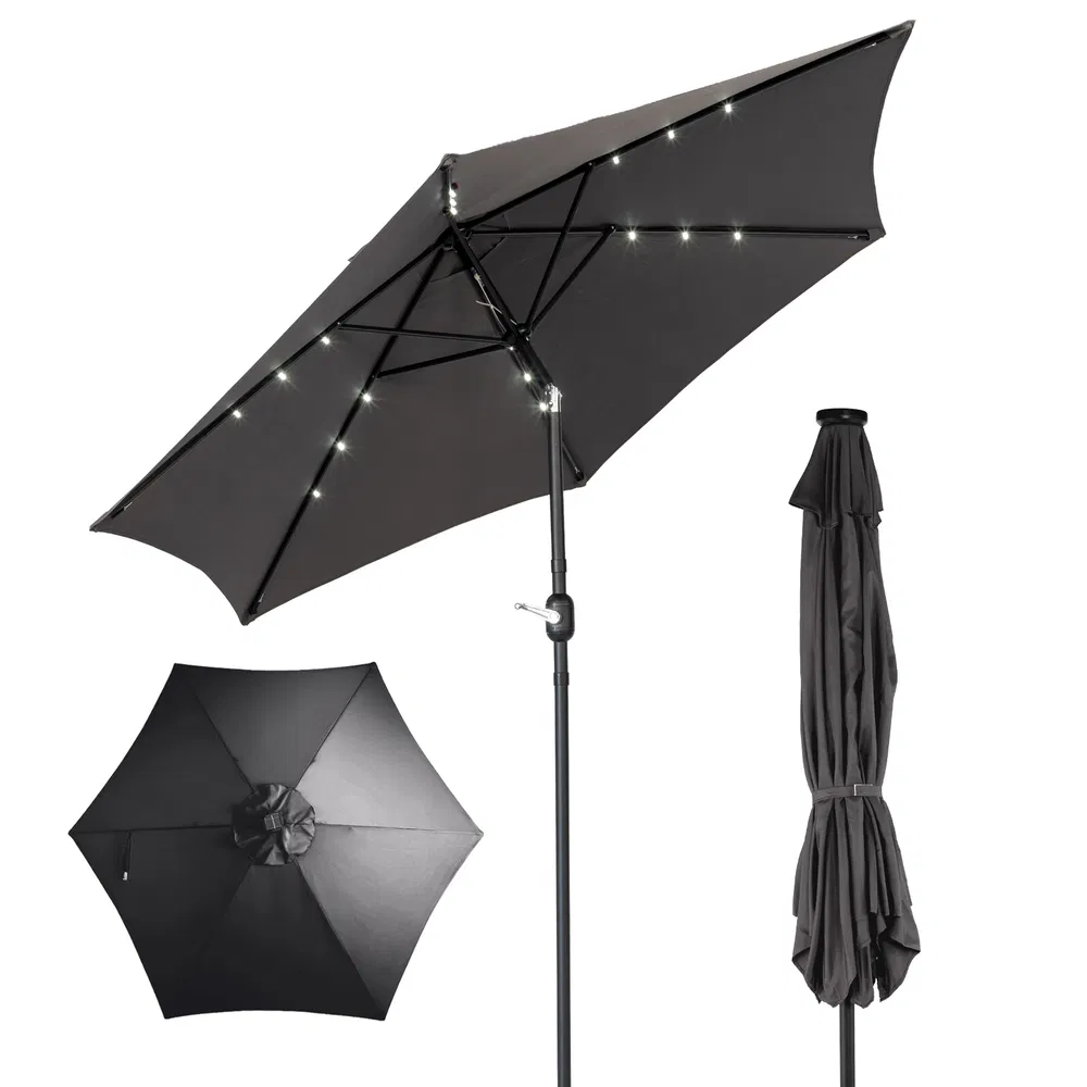 Solar LED Patio Umbrella