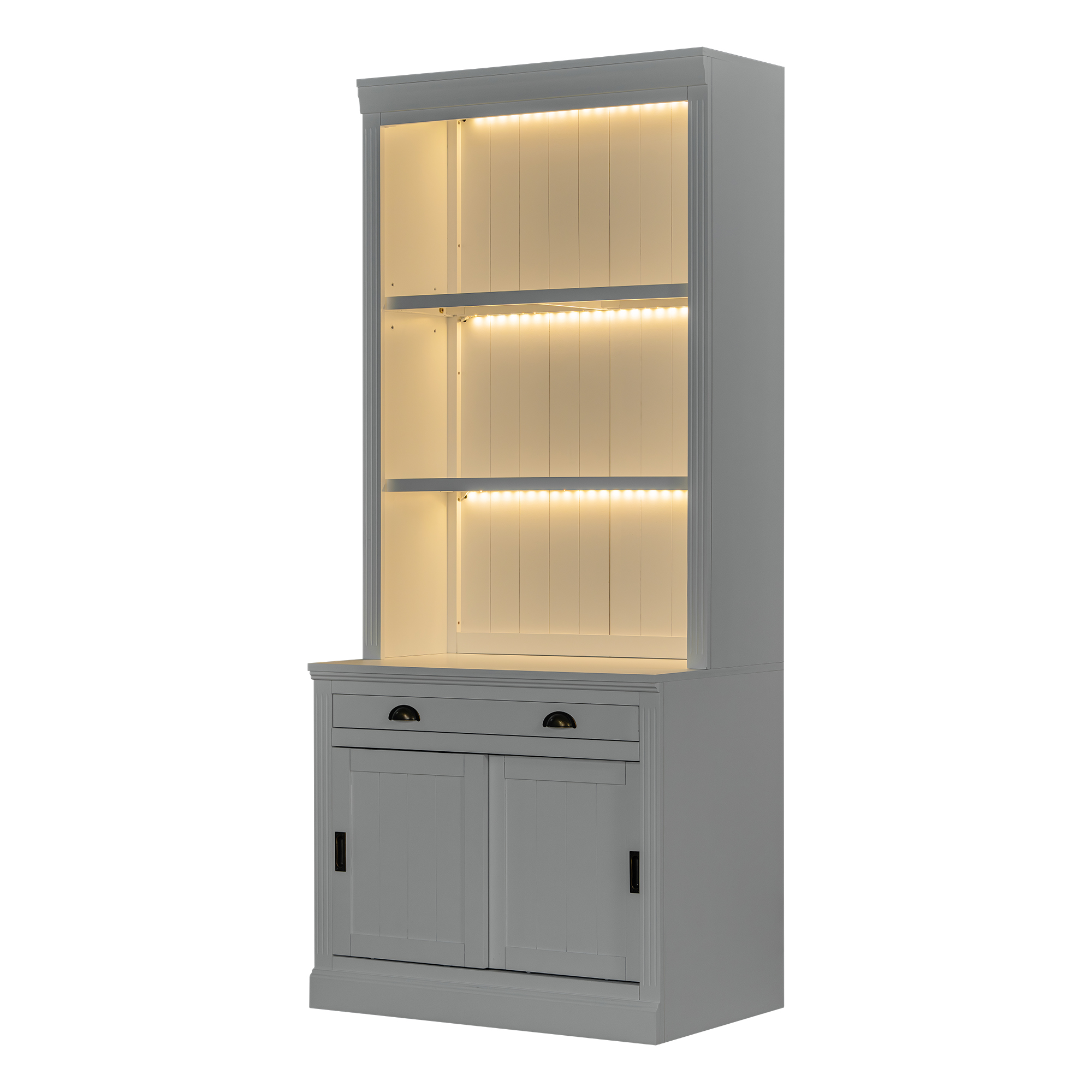 Bookshelf Suite With LED Lighting