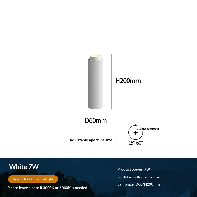 LED Cylindrical Tube Light