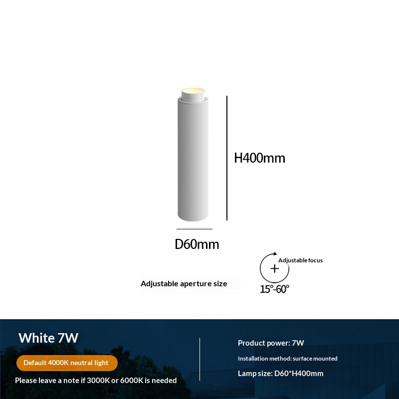 LED Cylindrical Tube Light