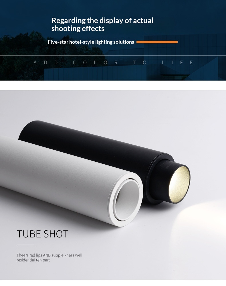 LED Cylindrical Tube Light