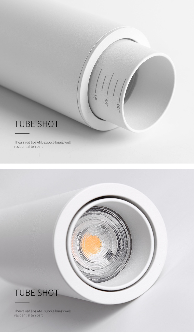 LED Cylindrical Tube Light