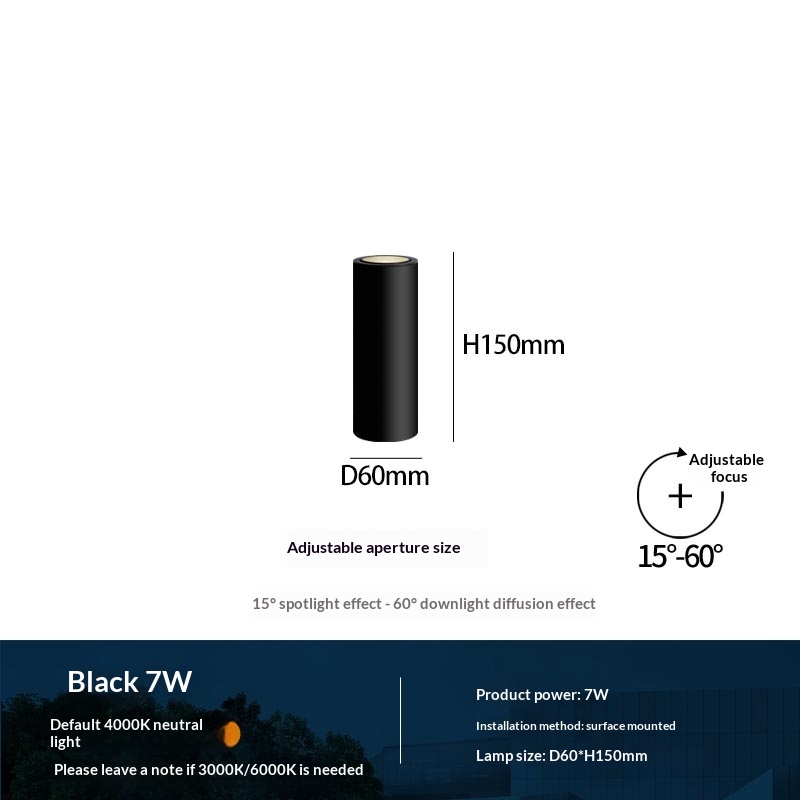 LED Cylindrical Tube Light