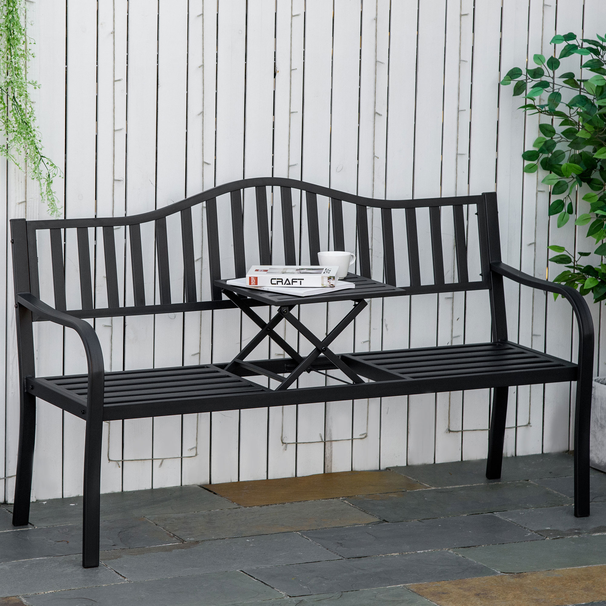 Gartenbank 2-Sitzer Robust