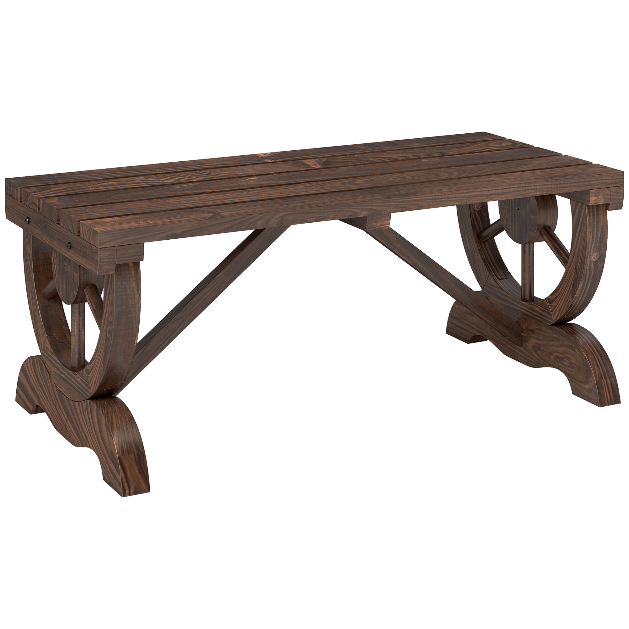Rustic Garden Bench