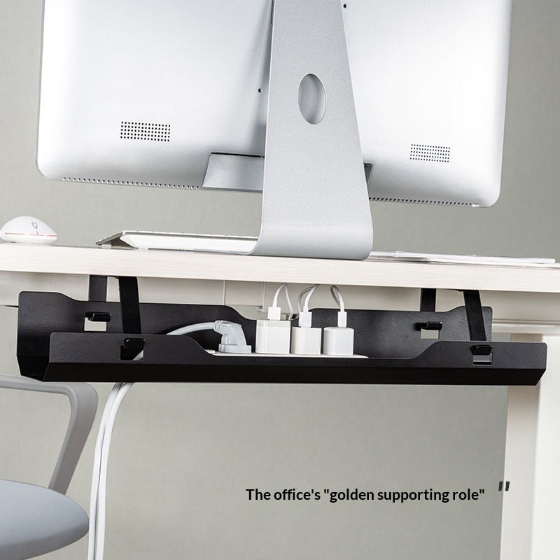Under-Desk Cable Management Rack