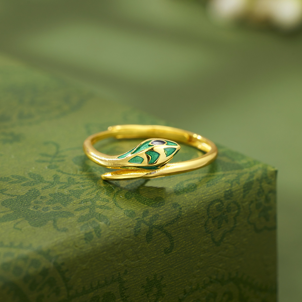 S925 Sterling Silver Snake Ring