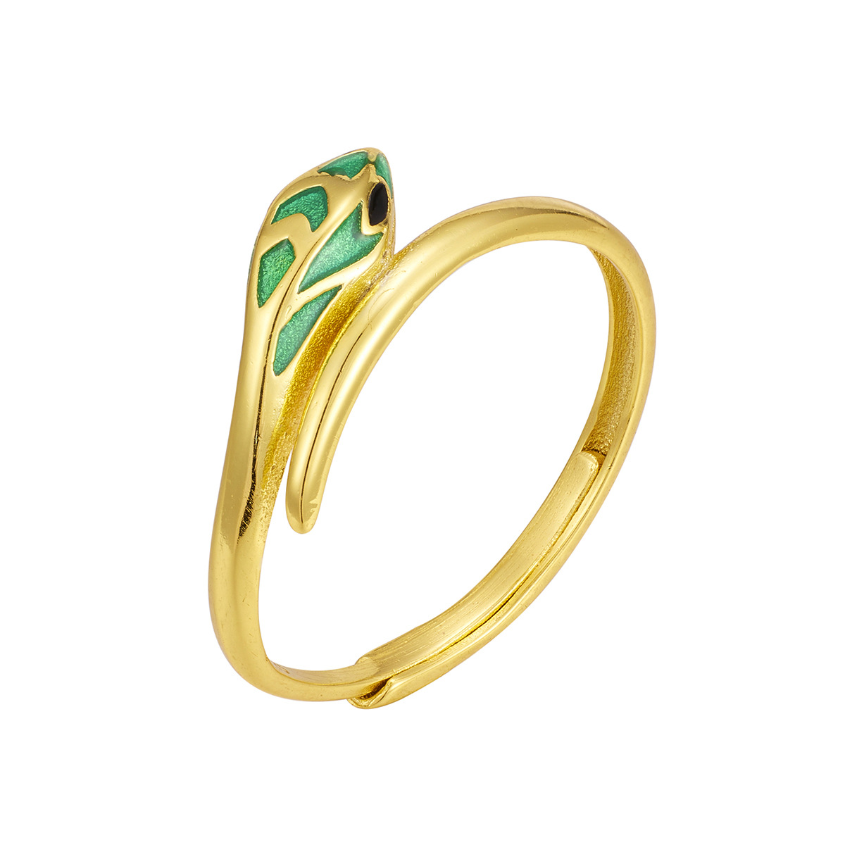 S925 Sterling Silver Snake Ring