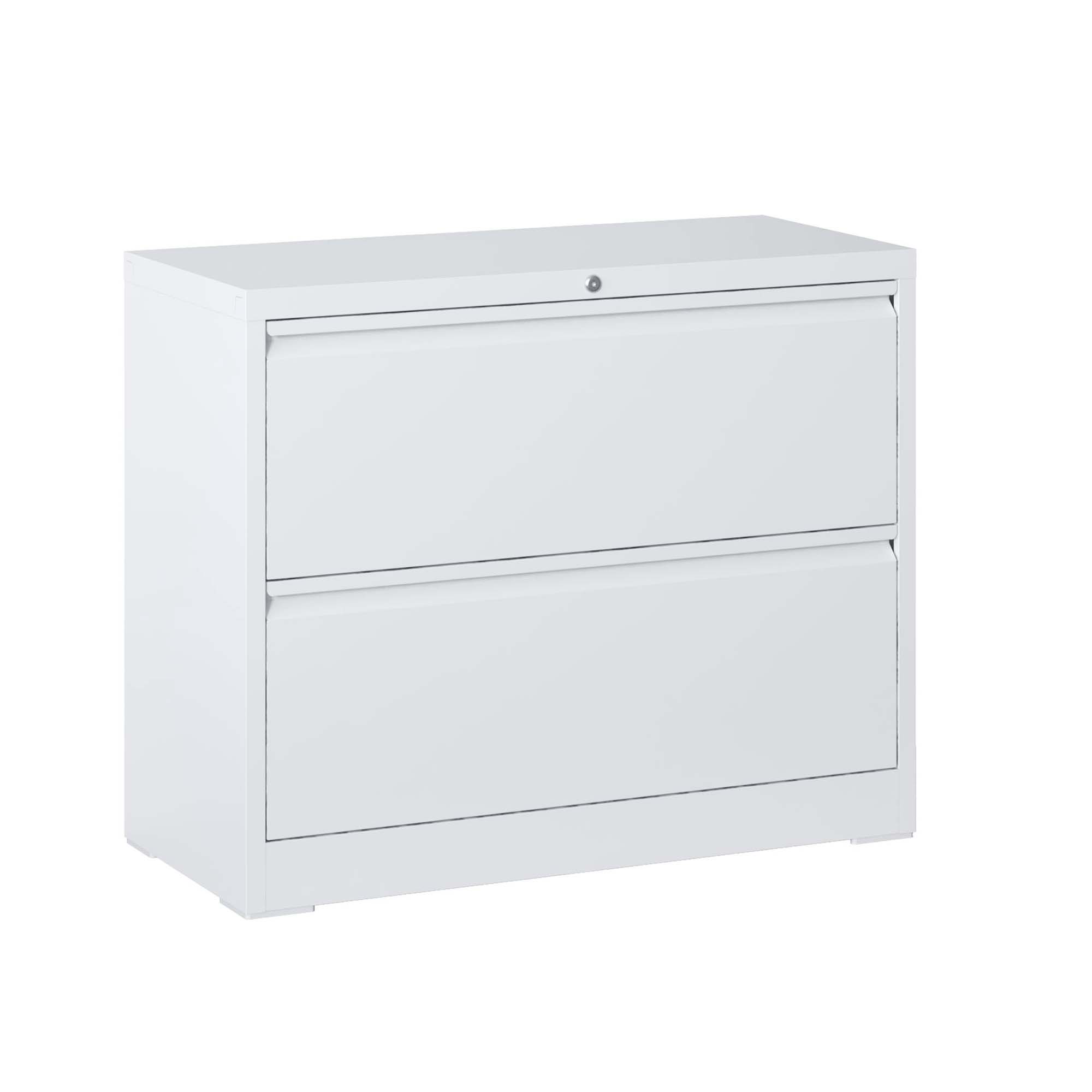 2 Drawer Metal File Cabinet