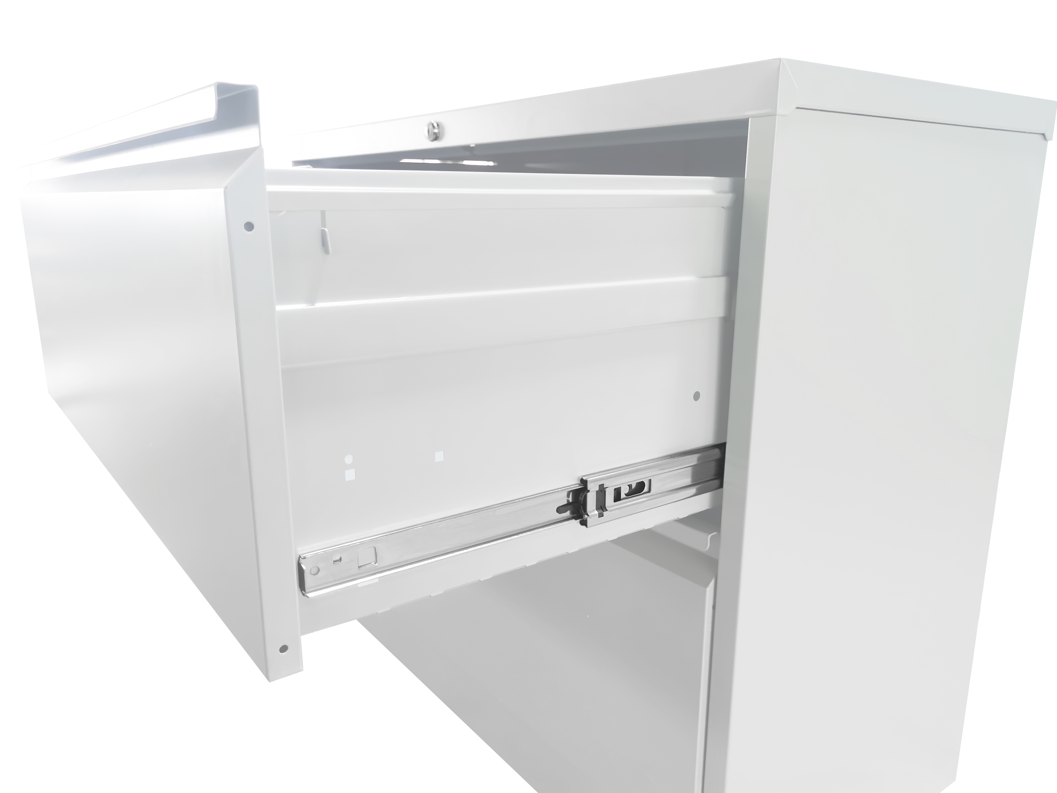 2 Drawer Metal File Cabinet