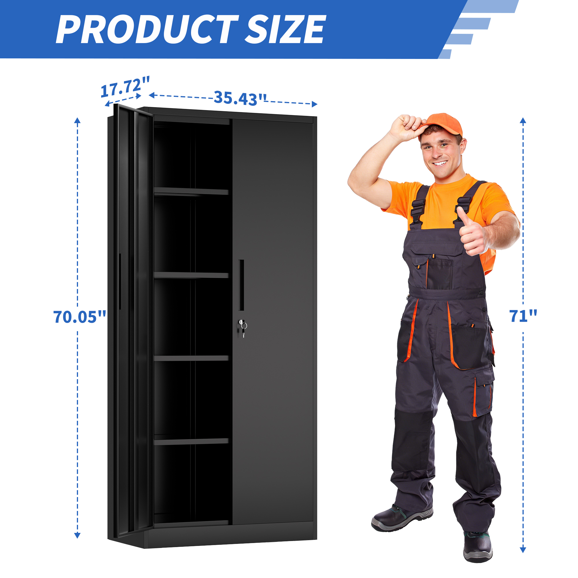 Metal Garage Storage Cabinet