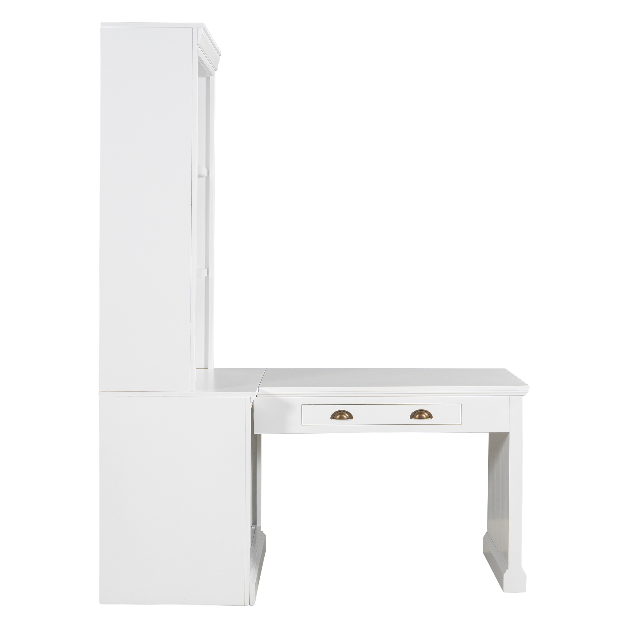 Bookshelf Writing Desk Modern