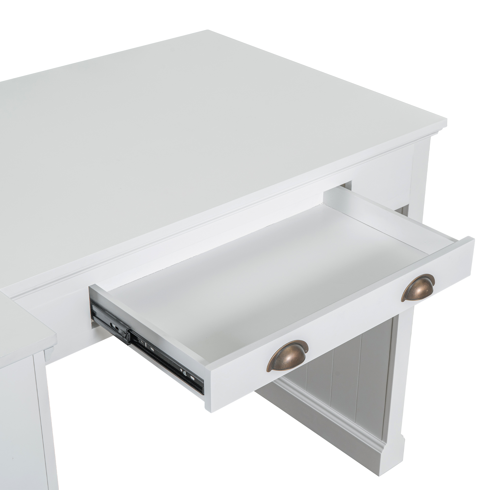 Bookshelf Writing Desk Modern