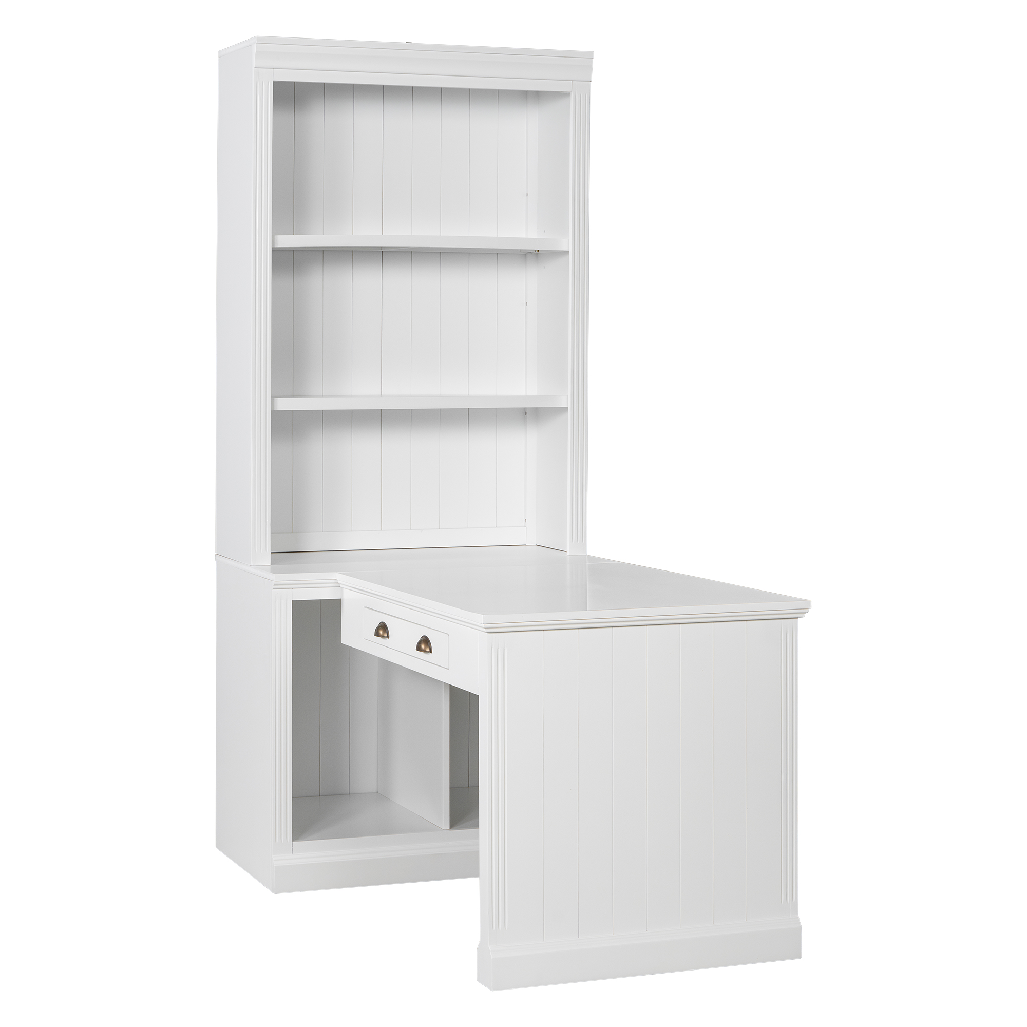 Bookshelf Writing Desk Modern