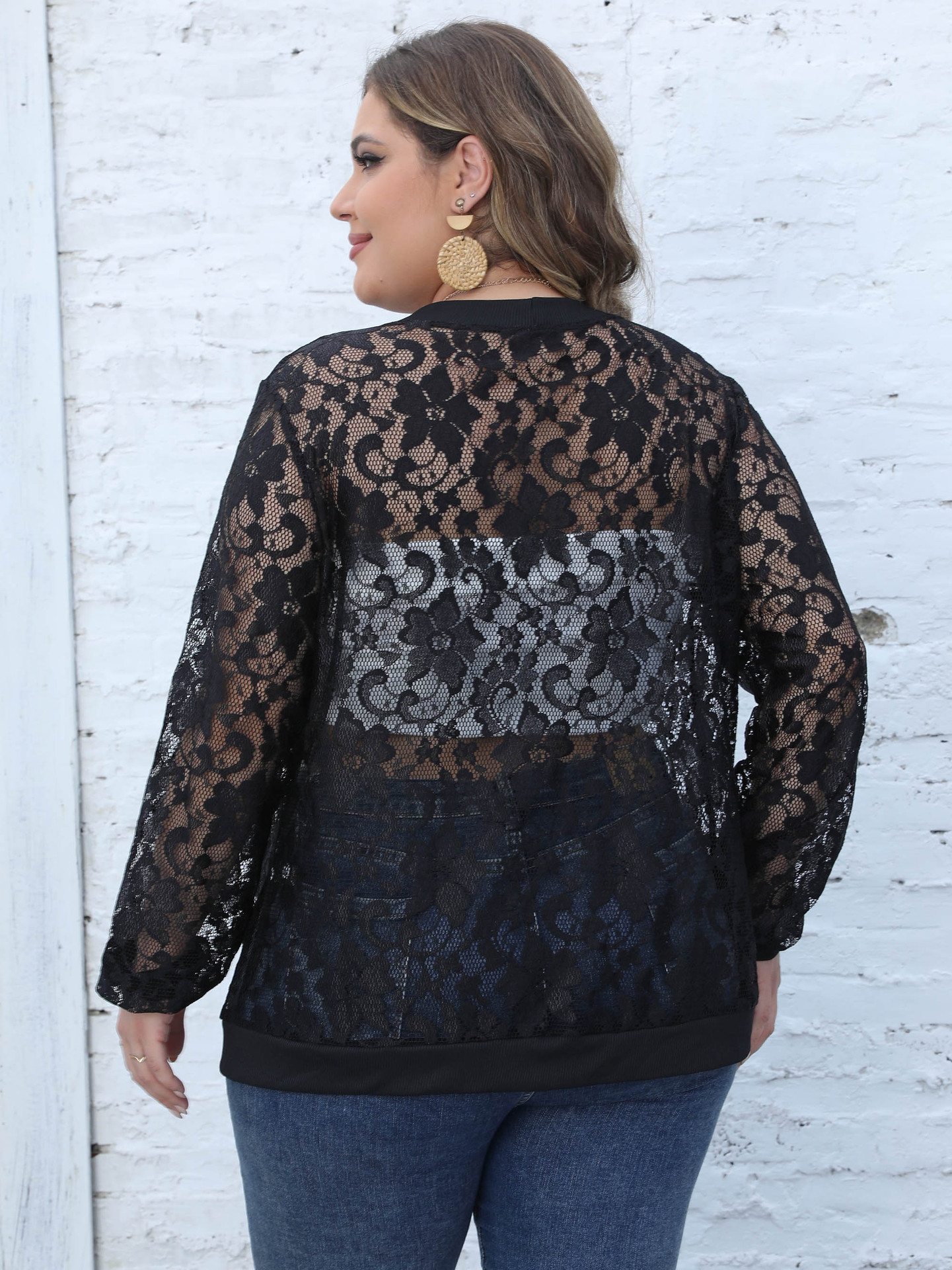 Mesh Sheer Jacket