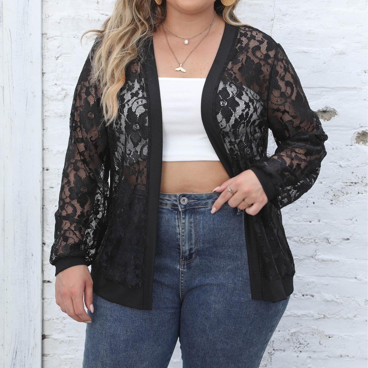 Mesh Sheer Jacket