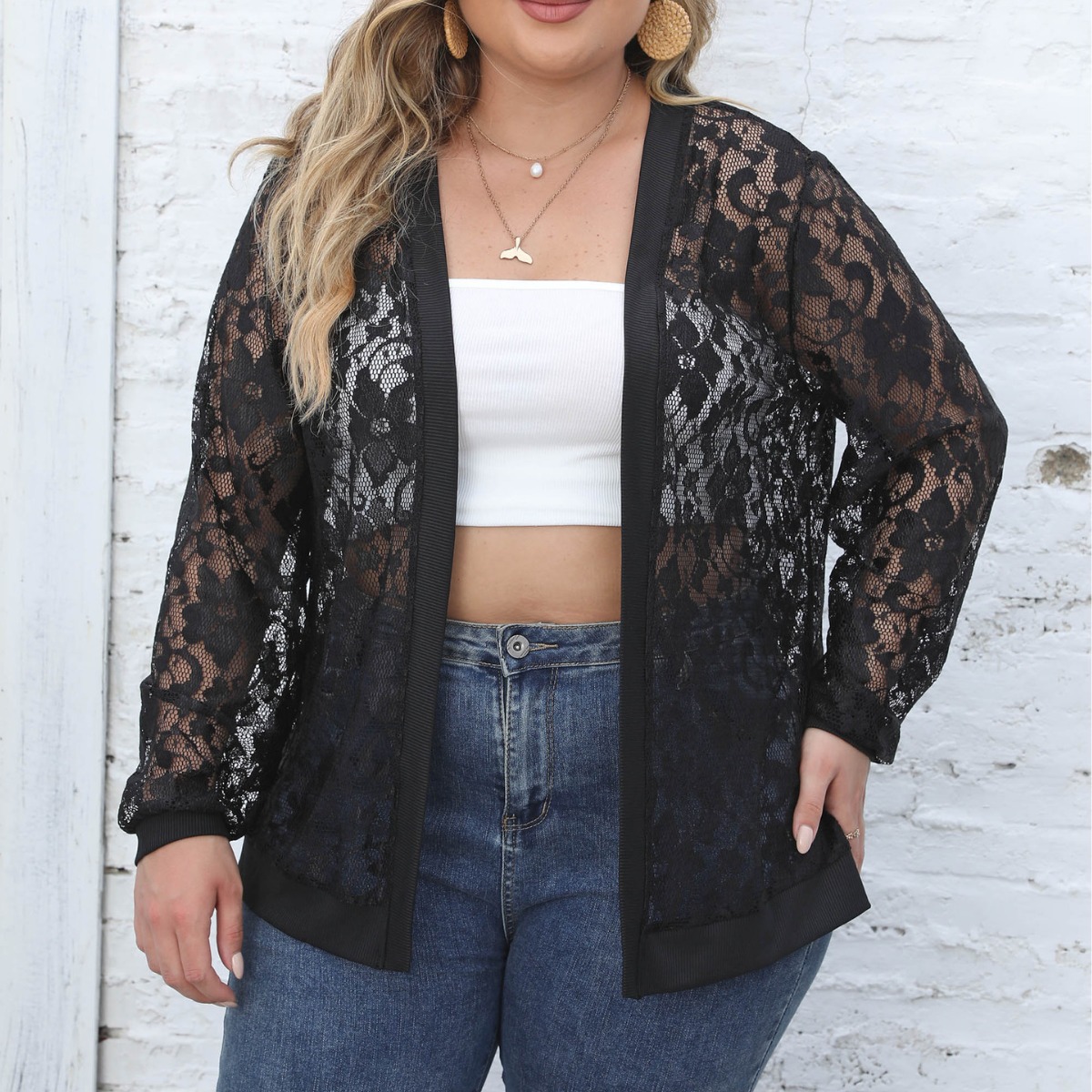 Mesh Sheer Jacket