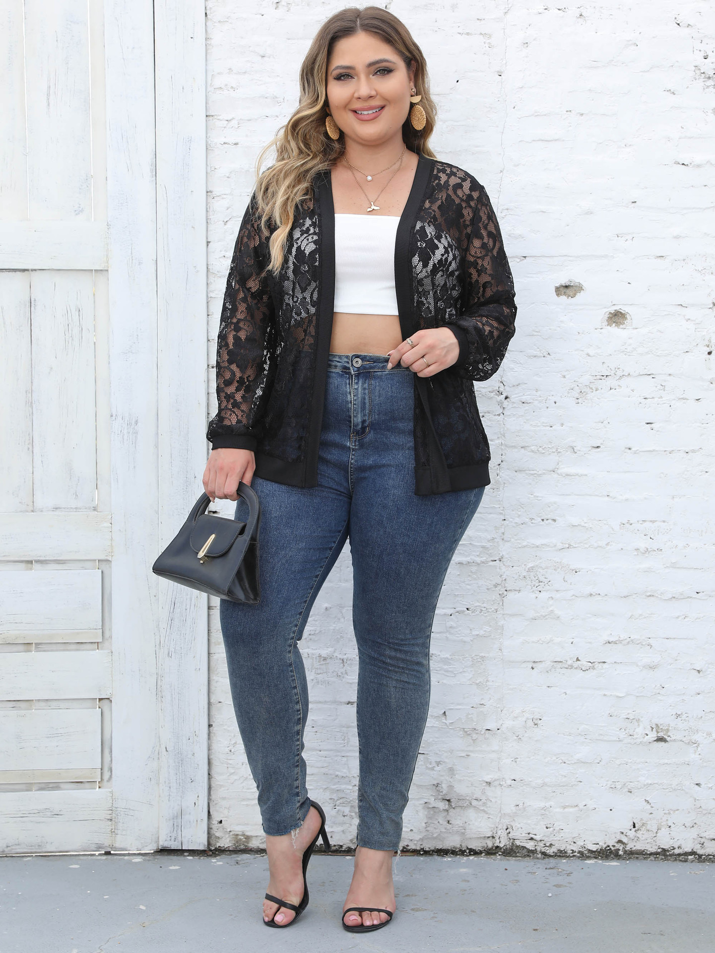 Mesh Sheer Jacket