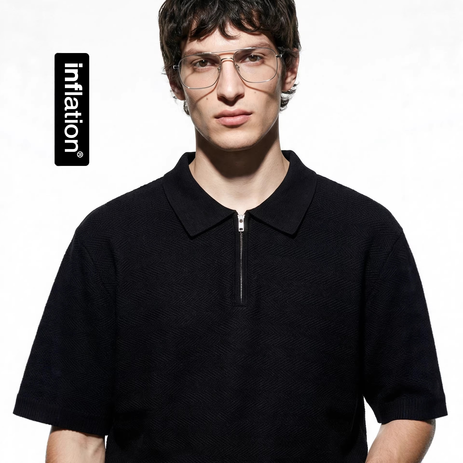 Textured Polo Shirt