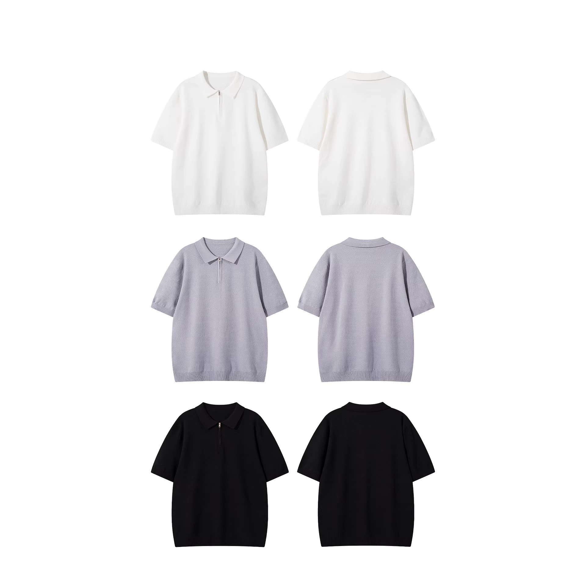 Textured Polo Shirt