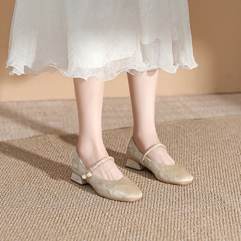 Chinese-style Mary Jane Shoes