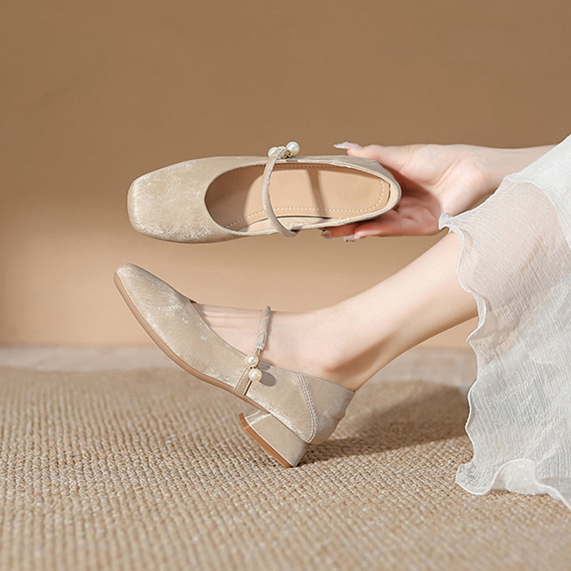 Chinese-style Mary Jane Shoes