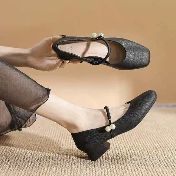 Chinese-style Mary Jane Shoes