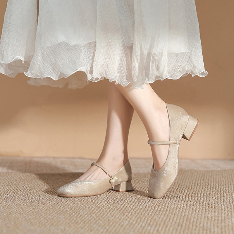 Chinese-style Mary Jane Shoes