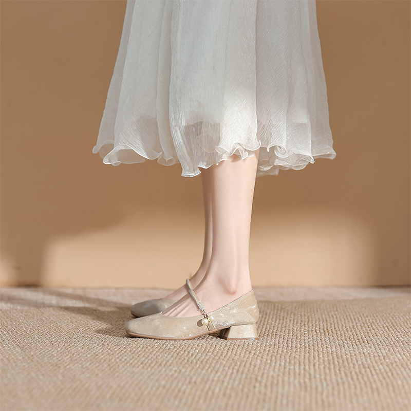 Chinese-style Mary Jane Shoes