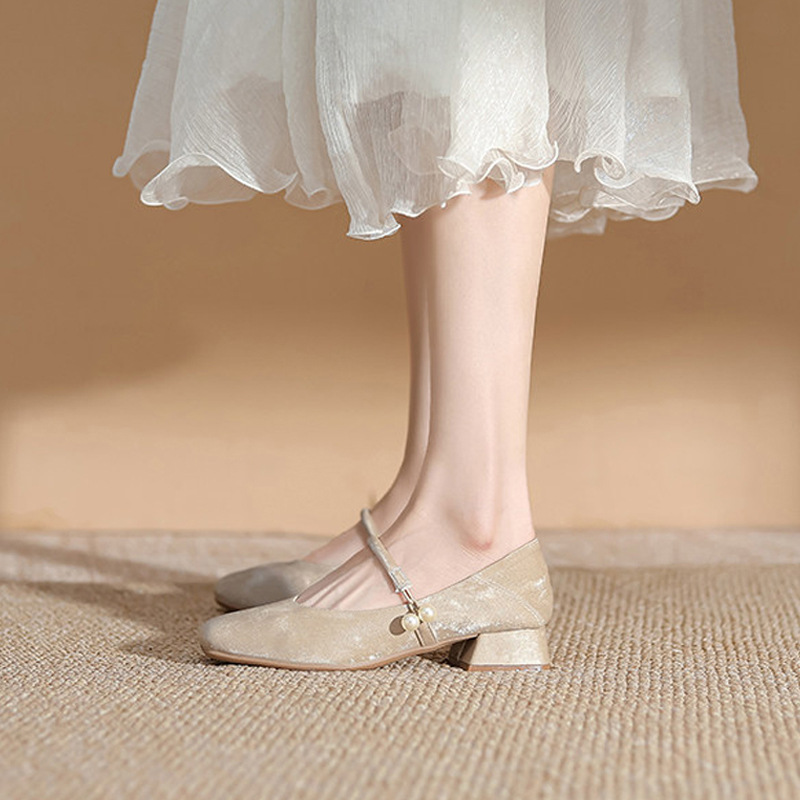 Chinese-style Mary Jane Shoes