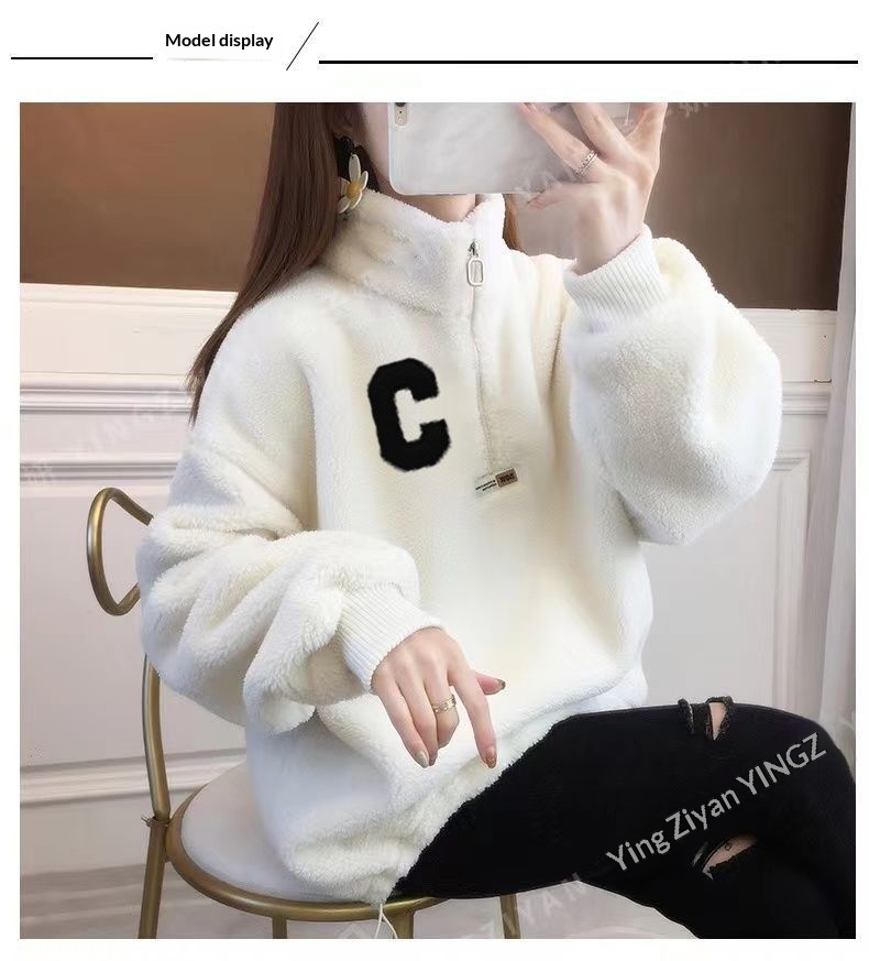 Womens Padded Half-zip Jacket
