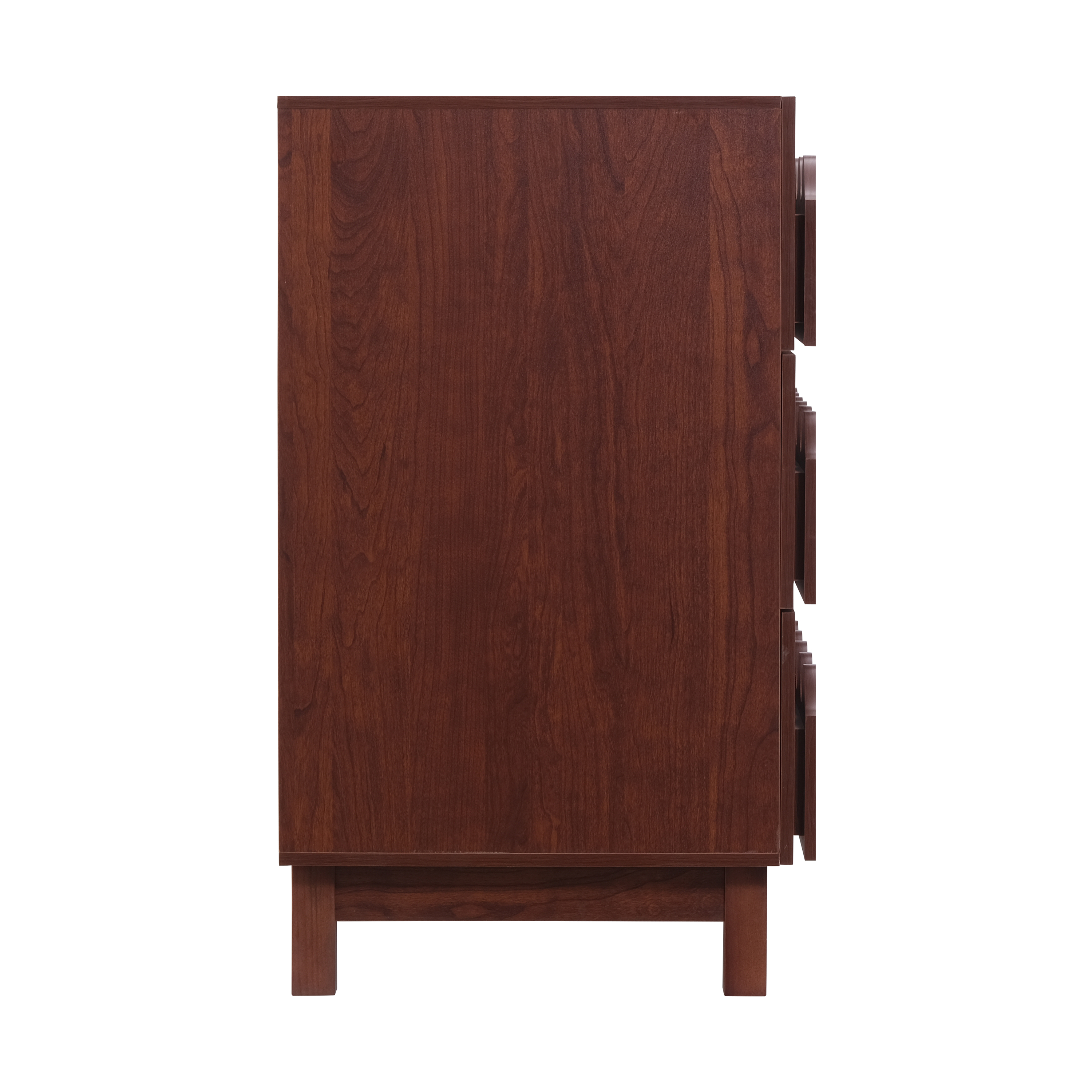 60 Length 6 Drawer Dresser With Wave Front