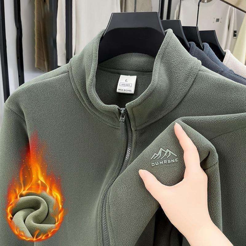 Mens Stand Neck Cardigan