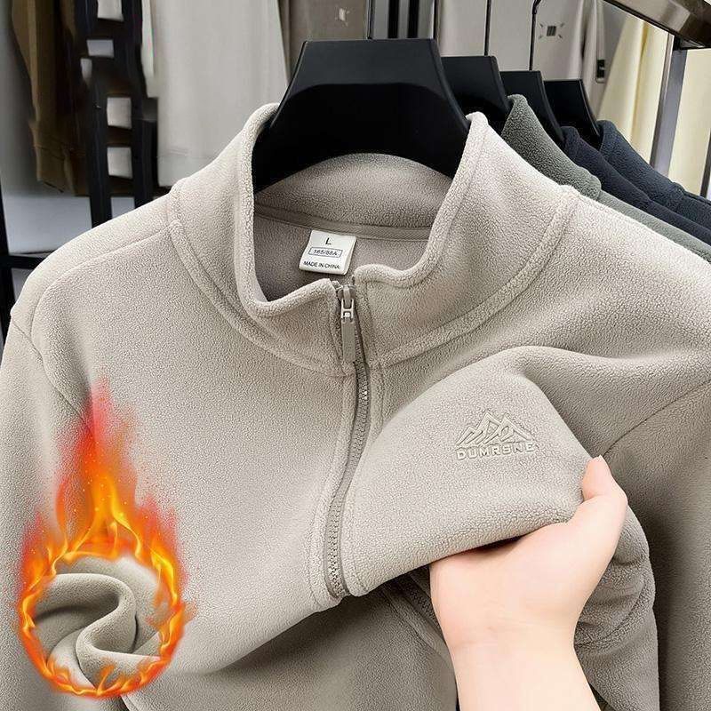 Mens Stand Neck Cardigan