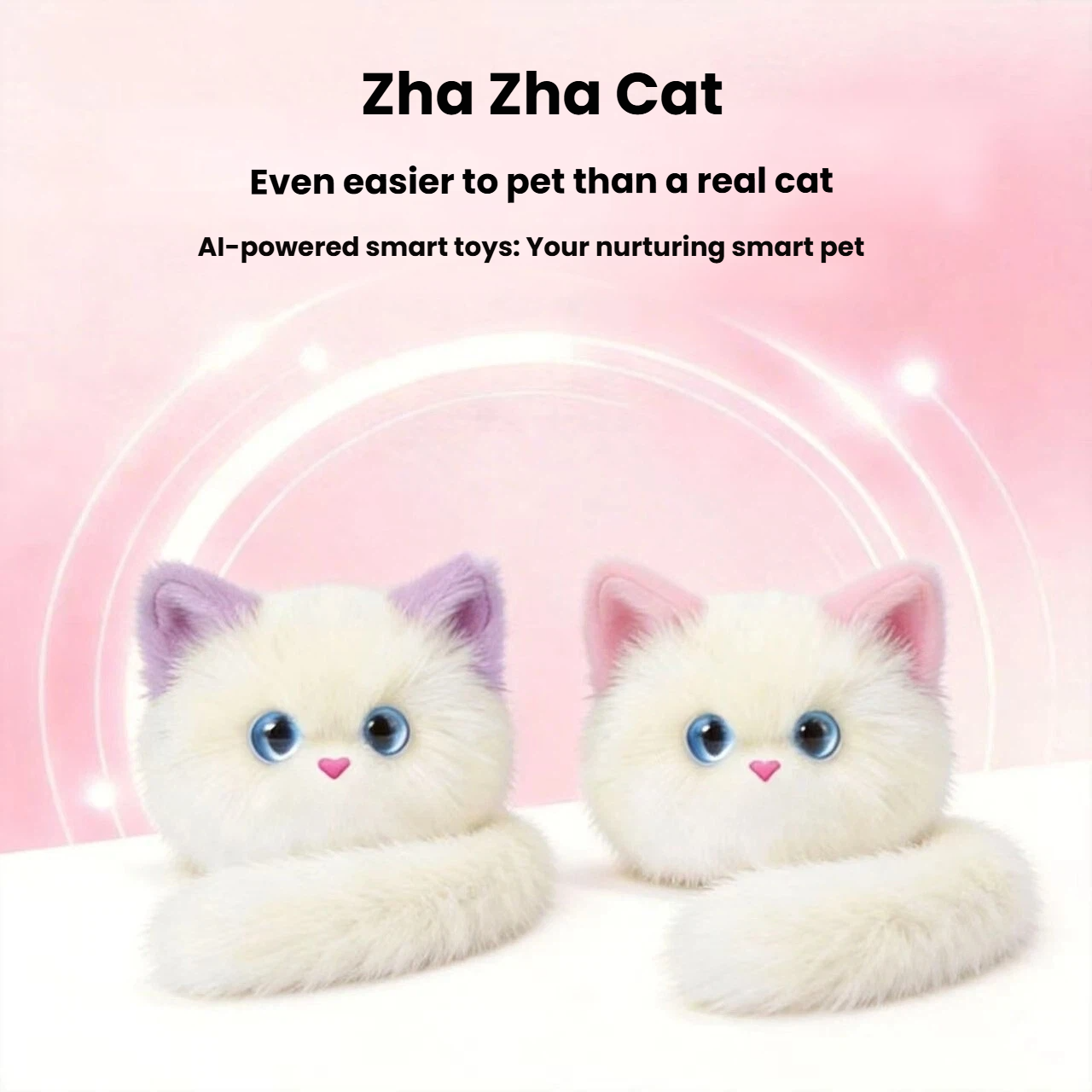 AI Naughty Cat Plush Toy