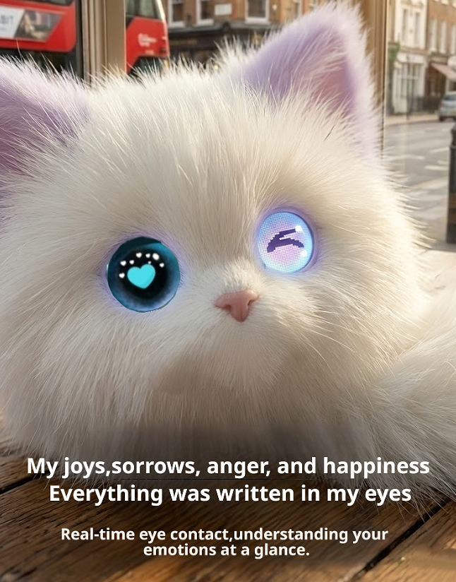 AI Naughty Cat Plush Toy
