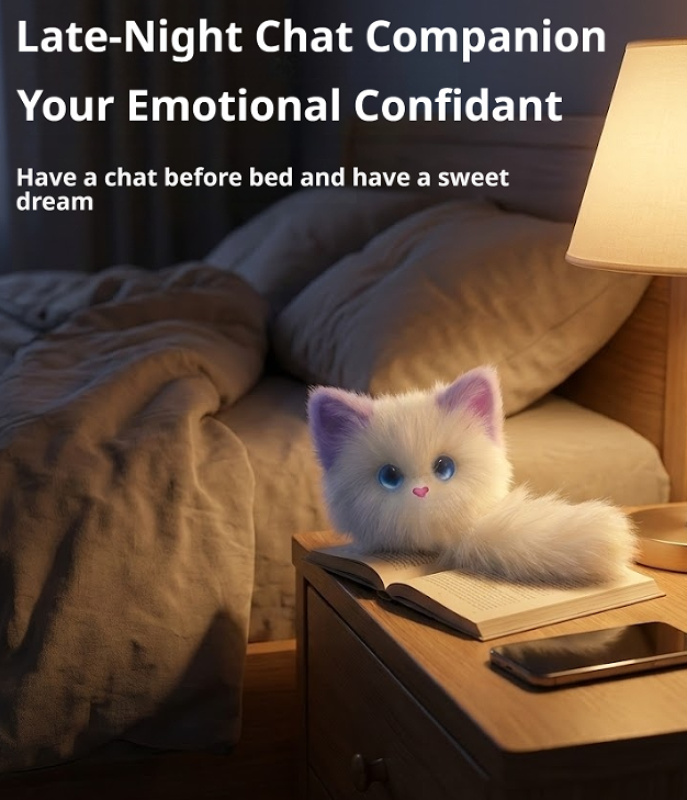 AI Naughty Cat Plush Toy