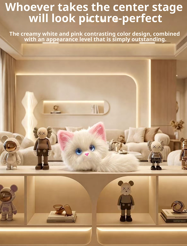 AI Naughty Cat Plush Toy