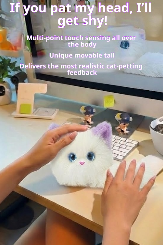 AI Naughty Cat Plush Toy