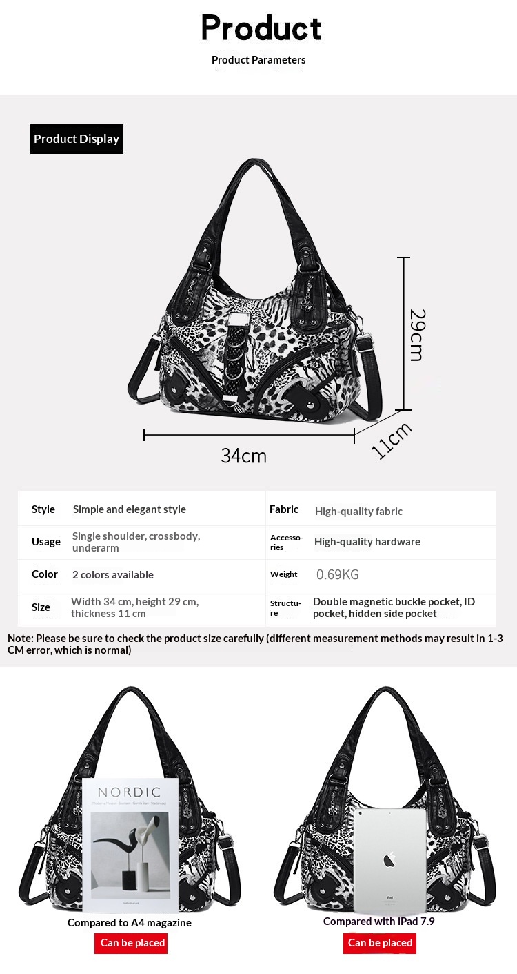 Womens Casual Tote Bag