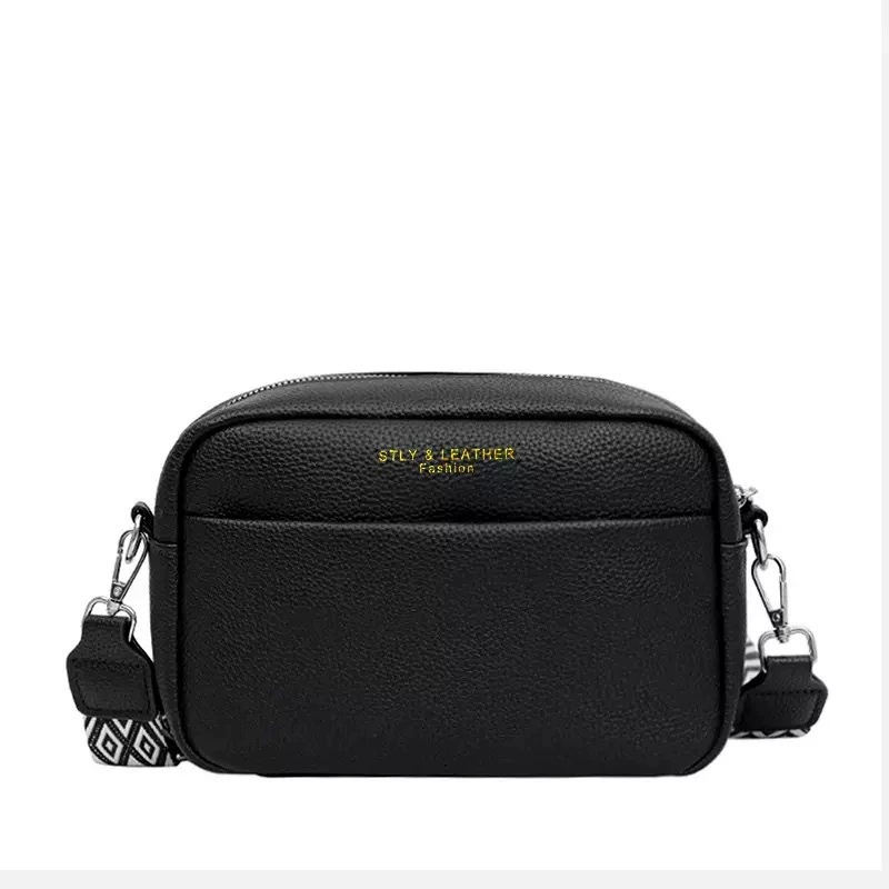 Solid Color Shoulder Bag