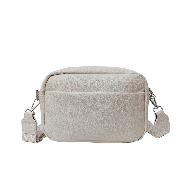 Solid Color Shoulder Bag