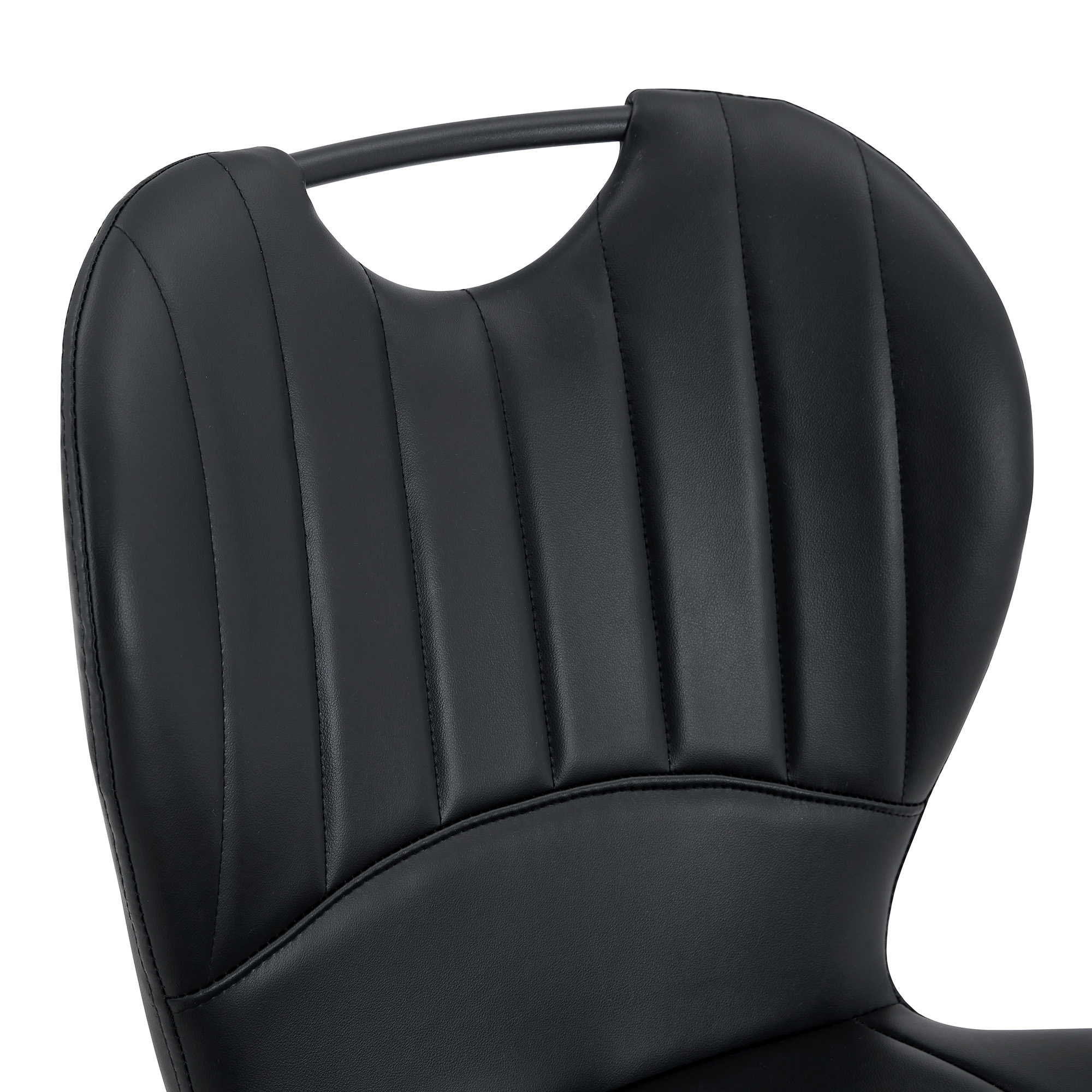 Dining Chairs Black PU