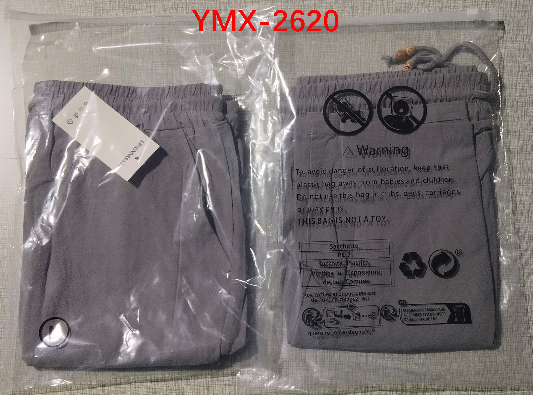 Mens Cotton-Linen Shorts