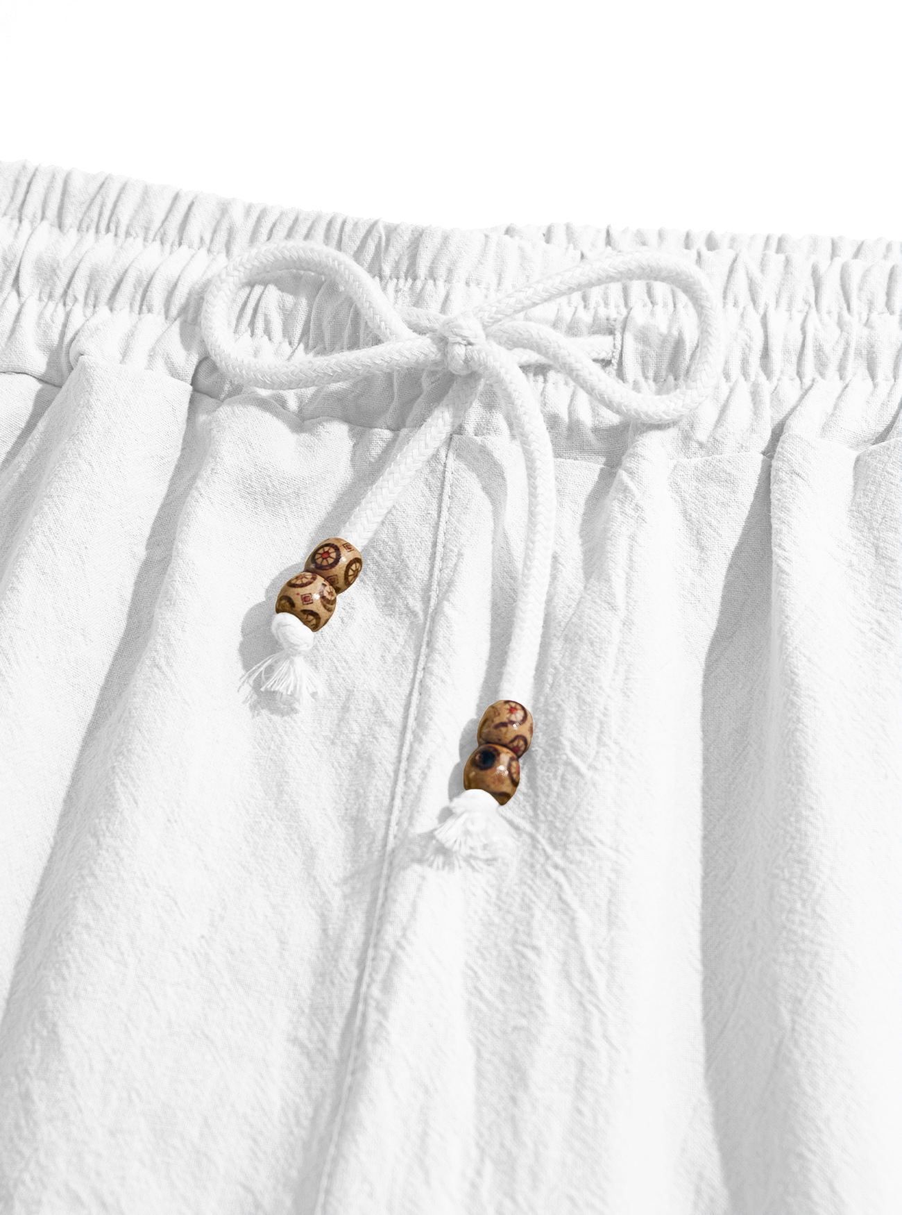Mens Cotton-Linen Shorts