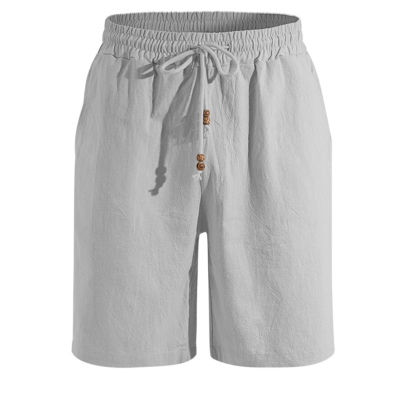 Mens Cotton-Linen Shorts