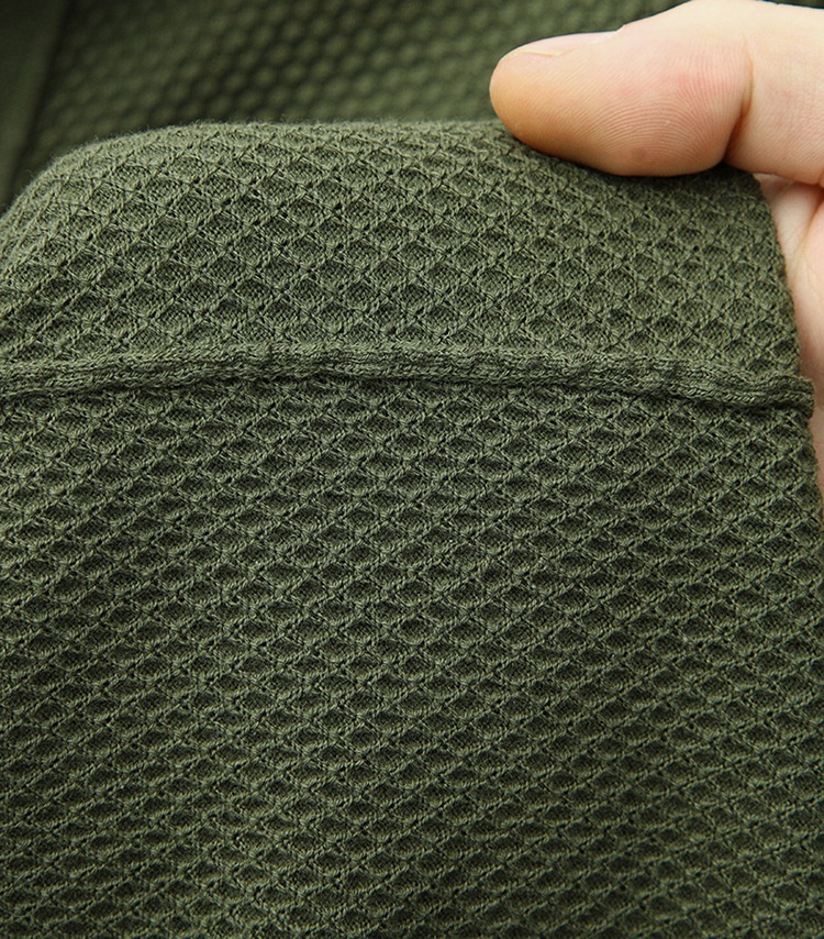 Mens T-Shirt Short-Sleeve Cotton Pineapple-Knit