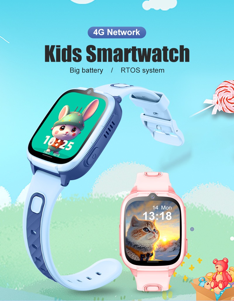 Kids Smartwatch with GPS Locator and Video Call