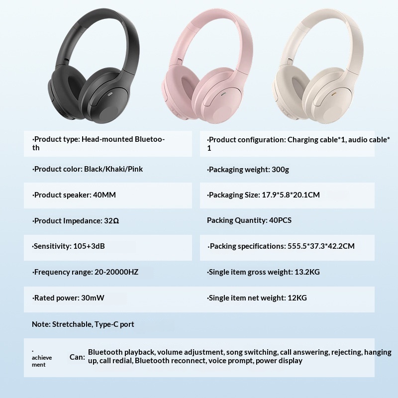 ANC Over-ear Headphones
